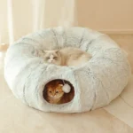 Lit Tunnel Doux et Confortable pour Chats