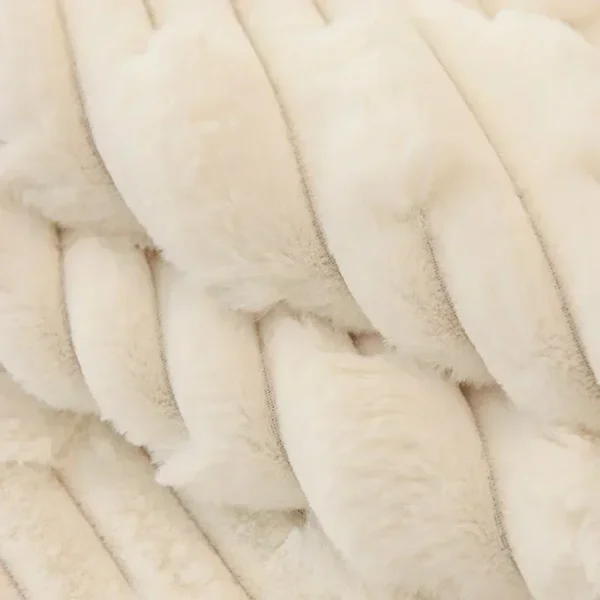 Housse de Canapé en Peluche Chaude d'Hiver